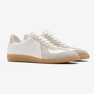 Carson Leather Suede FW01001-WHT