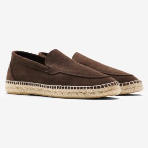 No Label x Abarca Suede Espadrilles Suede FW01006-DBR