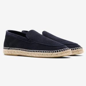 No Label x Abarca Suede Espadrilles Suede FW01006-NVY