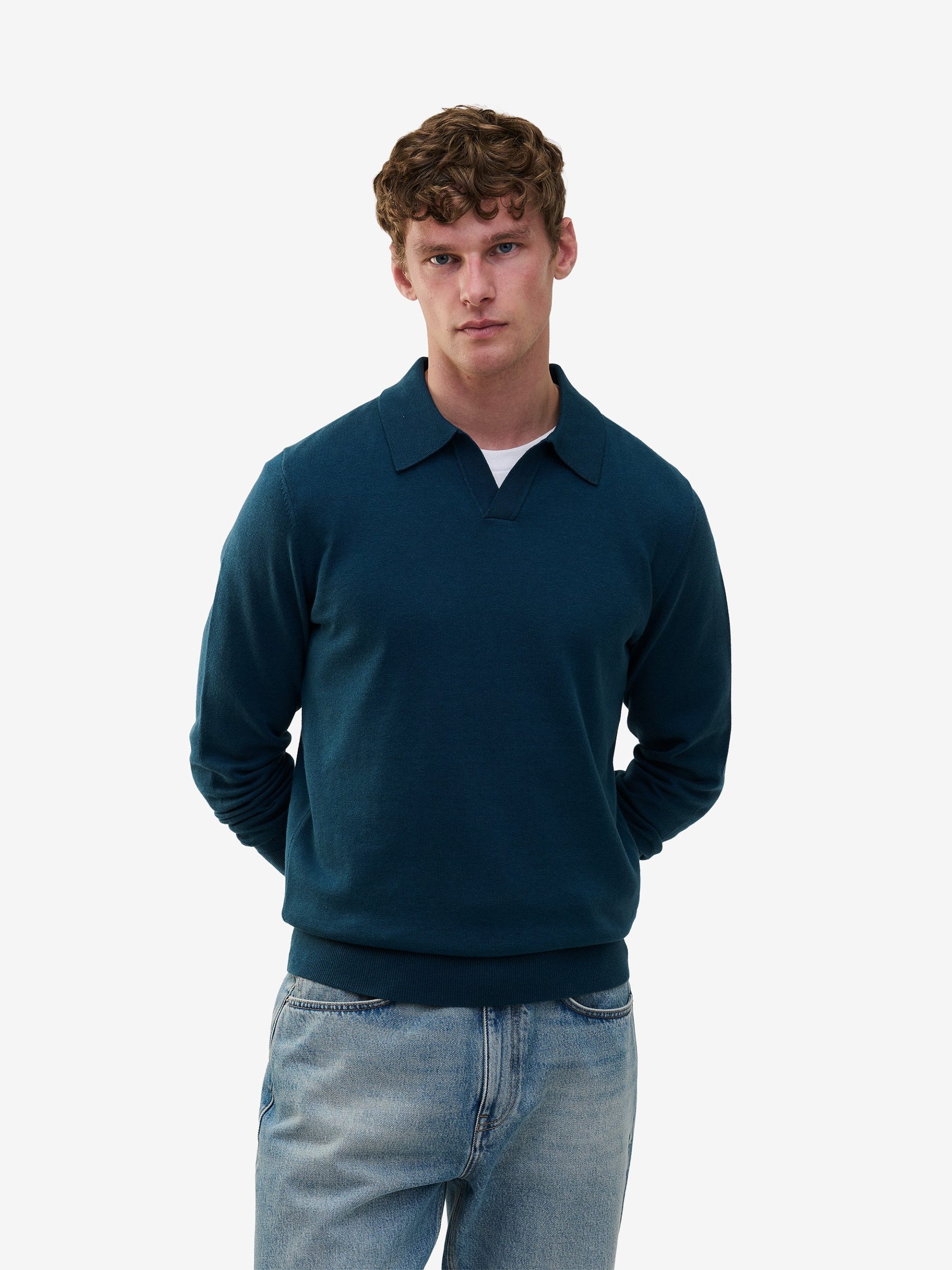 Parker LS Heavyweight Cotton Silk KW01020-DDB