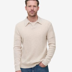 Parker LS Wool Blend Rib KW01037-MSA