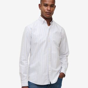 Maytown Heavyweight Oxford SH01004-BLU