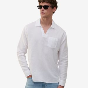 Ashfield Cotton Linen SH01020-WHT