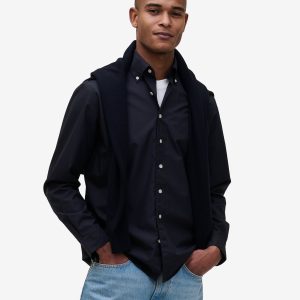 Maytown Cotton Poplin SH01026-NVY