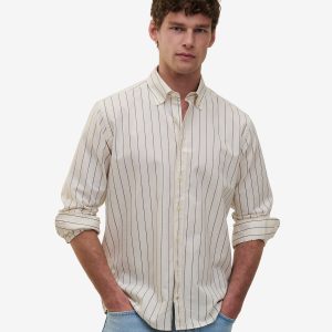 Maytown Cotton Linen Stripe SH01027-FBL