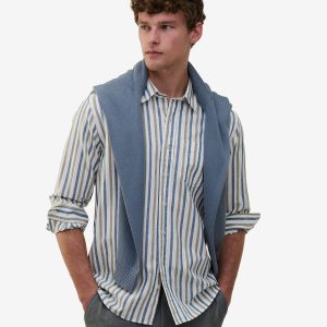 Brookvale Cotton Linen Stripe SH01030-BGS