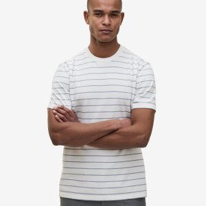 Tee Midweight Cotton Stripe TS90032-FBL
